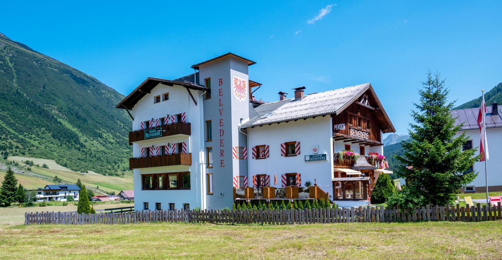 Pension Belvedere Galtür Exteriér fotografie